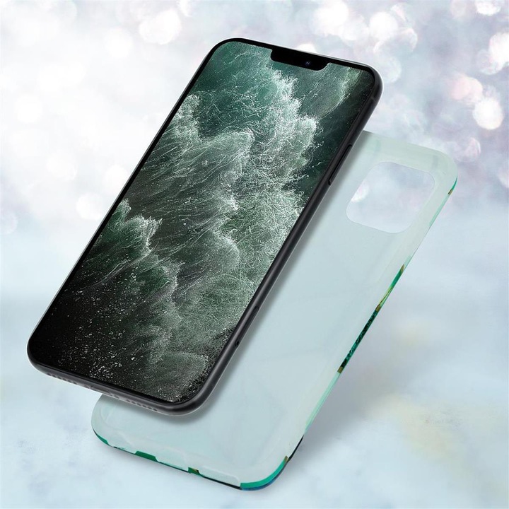 Produktbild Cadorabo IMD TPU Bunter Marmor Cover (Apple iPhone 12 Pro Max)
