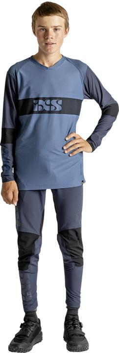 Immagine prodotto iXS Maglia a maniche lunghe Trigger EVO per bambini - Storm Marine (L)