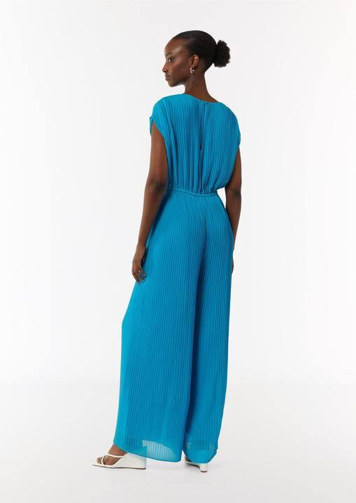 Produktbild Comma Overall Plissee-Jumpsuit mit V-Ausschnitt (38)