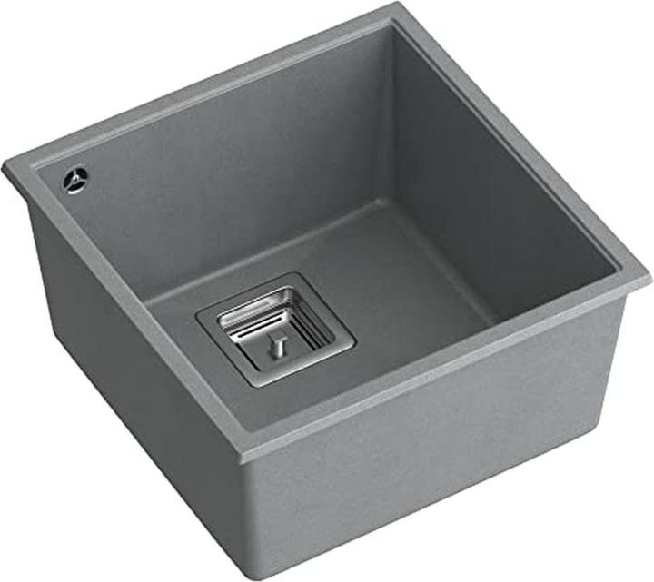 Produktbild Q Company DAVID 40 GraniteQ silver stone (42 cm, 42 cm)
