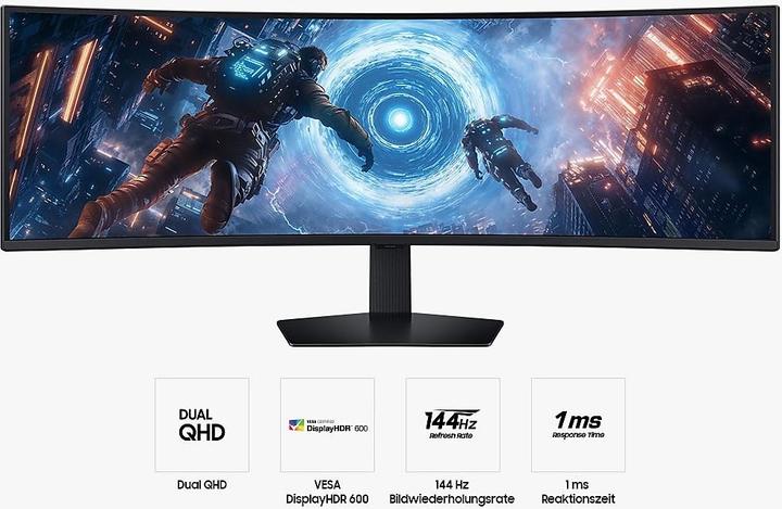 Produktbild Samsung Odyssey G9 - G91F (5120 x 1440 Pixel, 49")