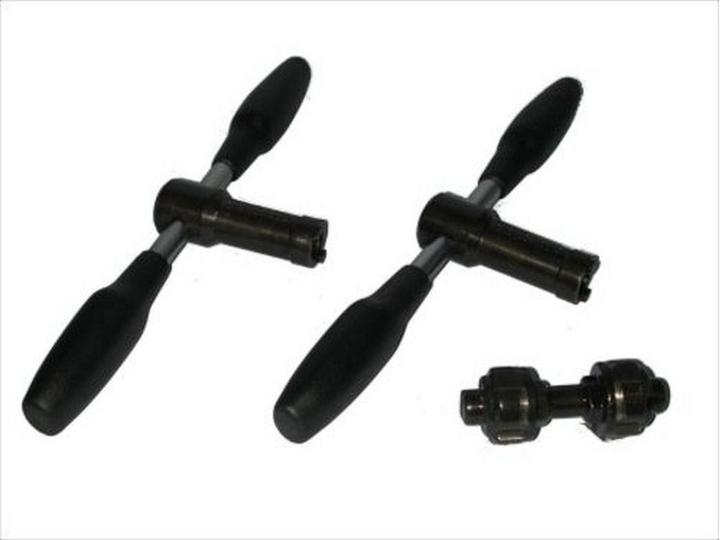 Actual product image Cyclus Tools Standard tap for bottom bracket shell with holder