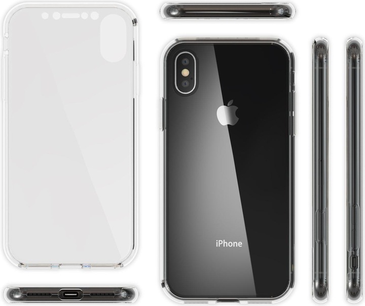 Produktbild Nalia 360 Grad Handyhülle (Apple iPhone XS, Apple iPhone X)