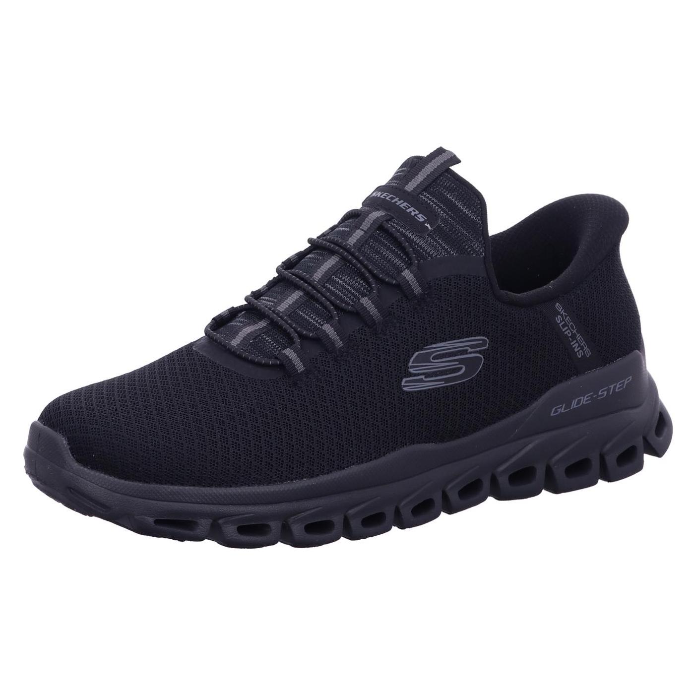 Skechers, Mannen, Sneakers, Glide-Step - Noxus, Zwart, (41)