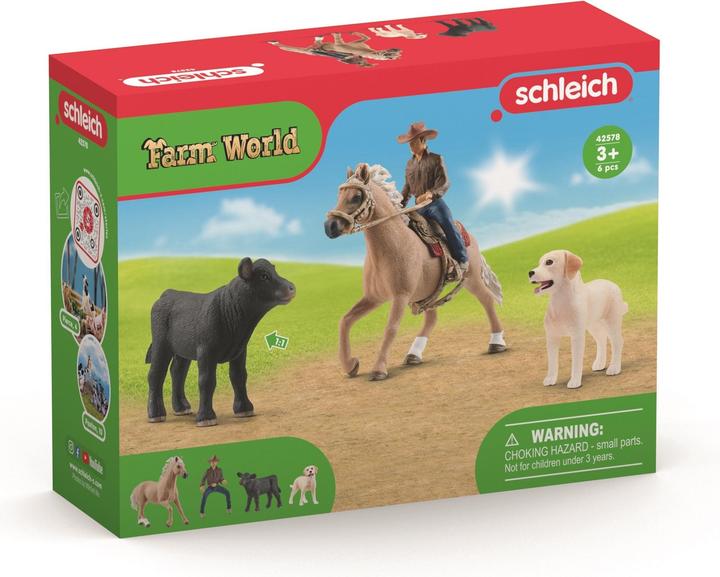 Actual product image Schleich Western riding