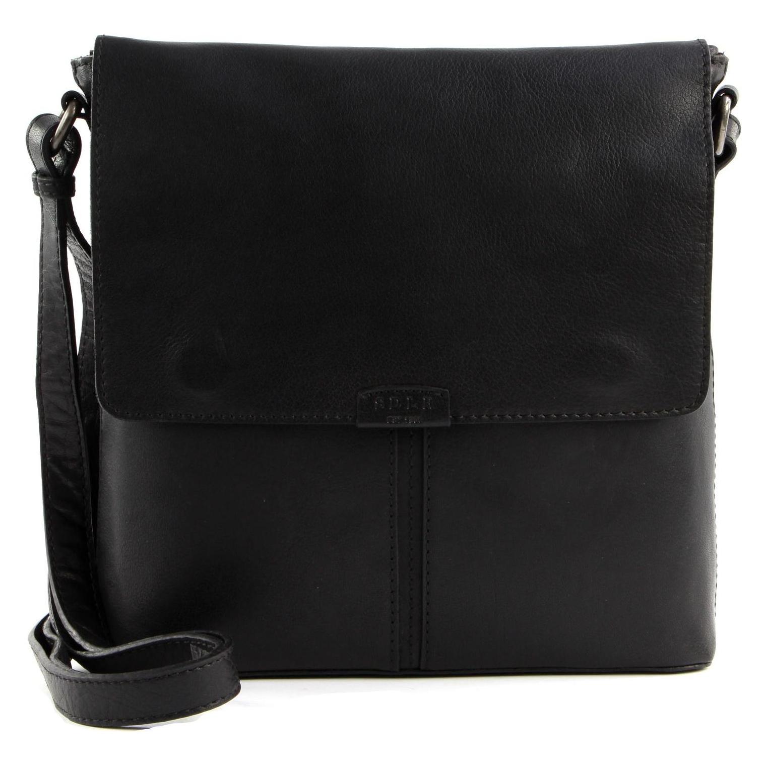 Saddler, Unisex, Handtasche, Oslo Shoulder Bag, Schwarz