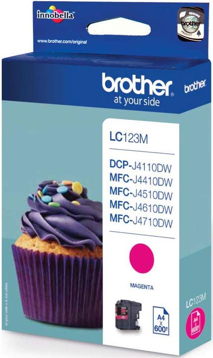 Actual product image Brother Lc-123m (M)