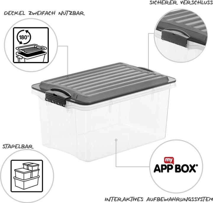 Immagine prodotto Rotho Compatto (27 x 18,5 x 15 cm, 4.50 l)