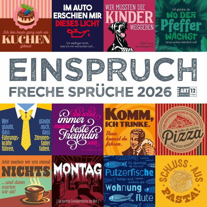 Produktbild Einspruch Kalender 2026 - 30x30 (30 x 30 cm)