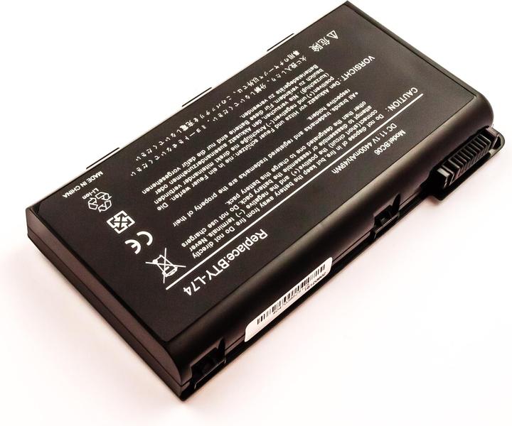 Image du produit AGI Batterie compatible avec MSI CX700-T4247W7P - Batterie - 4.400 mAh (4400 mAh)