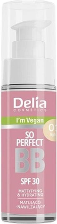 Produktbild Delia Cosmetics So Perfect BB Cream Light SPF 30 30ml (01 Light)