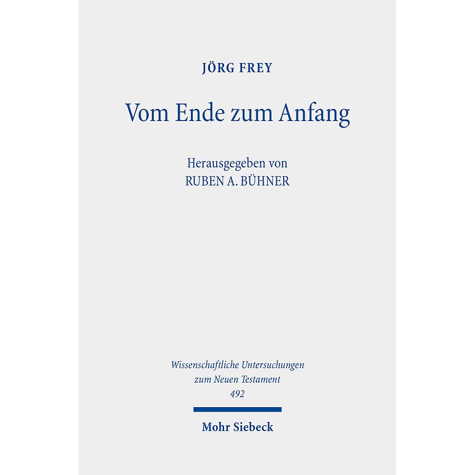 Thumbnail - Vom Ende zum Anfang, Sachbücher von Ruben A. Bühner, Jörg Frey