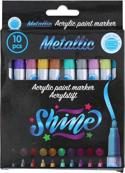 Produktbild Craft Acrylmarker (Mehrfarbig, 10 x)