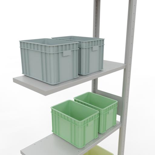 Image du produit Schulte Lagertechnik Système enfichable Élément suivant MULTIplus150 avec traverse de longueur