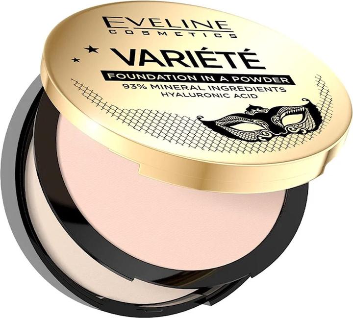 Produktbild Eveline Variete Mineral Foundation In Powder For Face 01 Light 8G (01 Light)