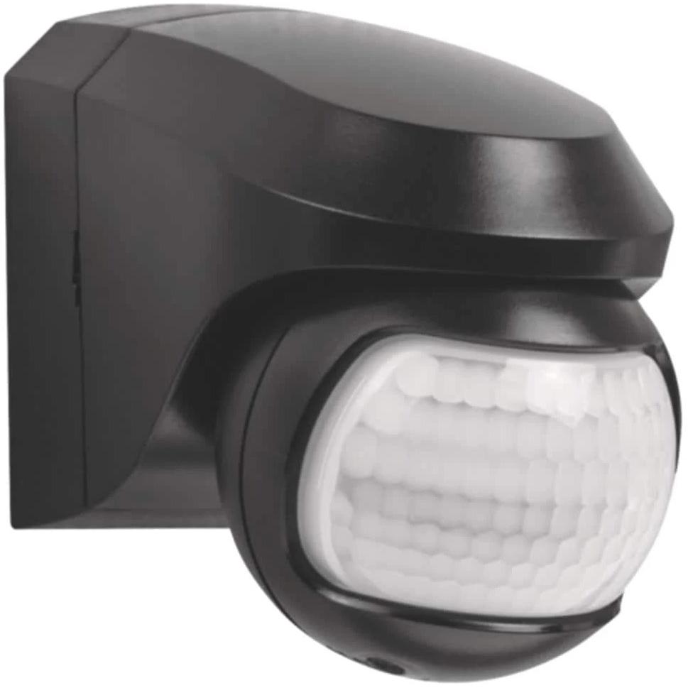 Niko, Bewegungsmelder, PIR Bewegungsmelder Infra Garde 200 Max AP IP44, Schwarz (12 m)