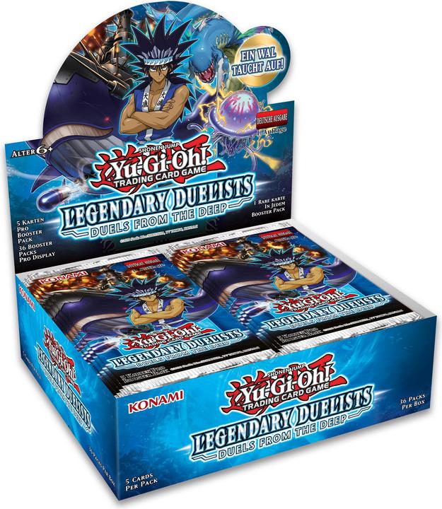 Actual product image Yu-Gi-Oh Legendary Duelists Duels From The Deep (German, Booster display)