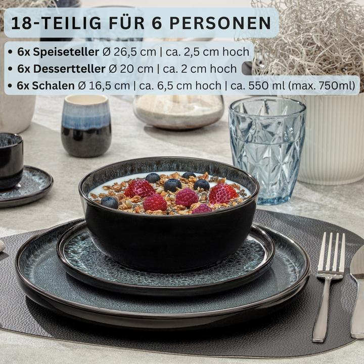 Immagine prodotto Sänger Geschirr Tafelservice Manila (18 Pezzo/i)