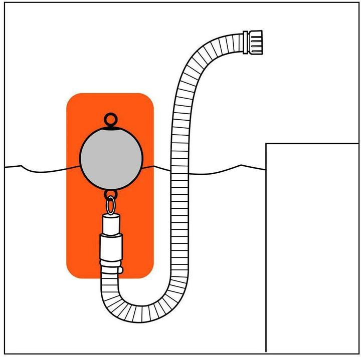 Actual product image Gardena Floating suction