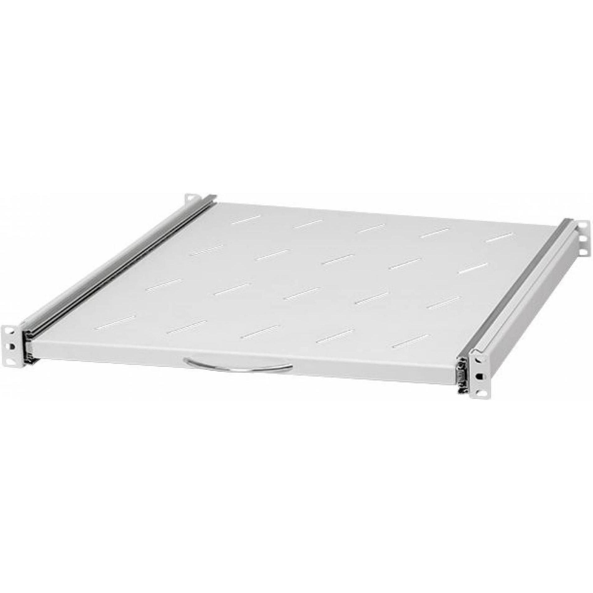 Stalflex Scaffale estraibile 19" 1U Grigio RSR19-1U-550G, Accessori per armadio rack, Grigio