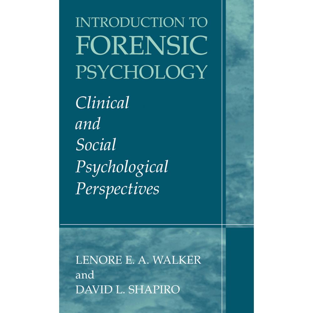 Thumbnail - Introduction to Forensic Psychology, Sachbücher von David Shapiro, Lenore E. A. Walker