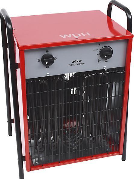 Produktbild WDH WDH-IFH20 Heizlüfter WDH-IFH20 Rot/Schwarz