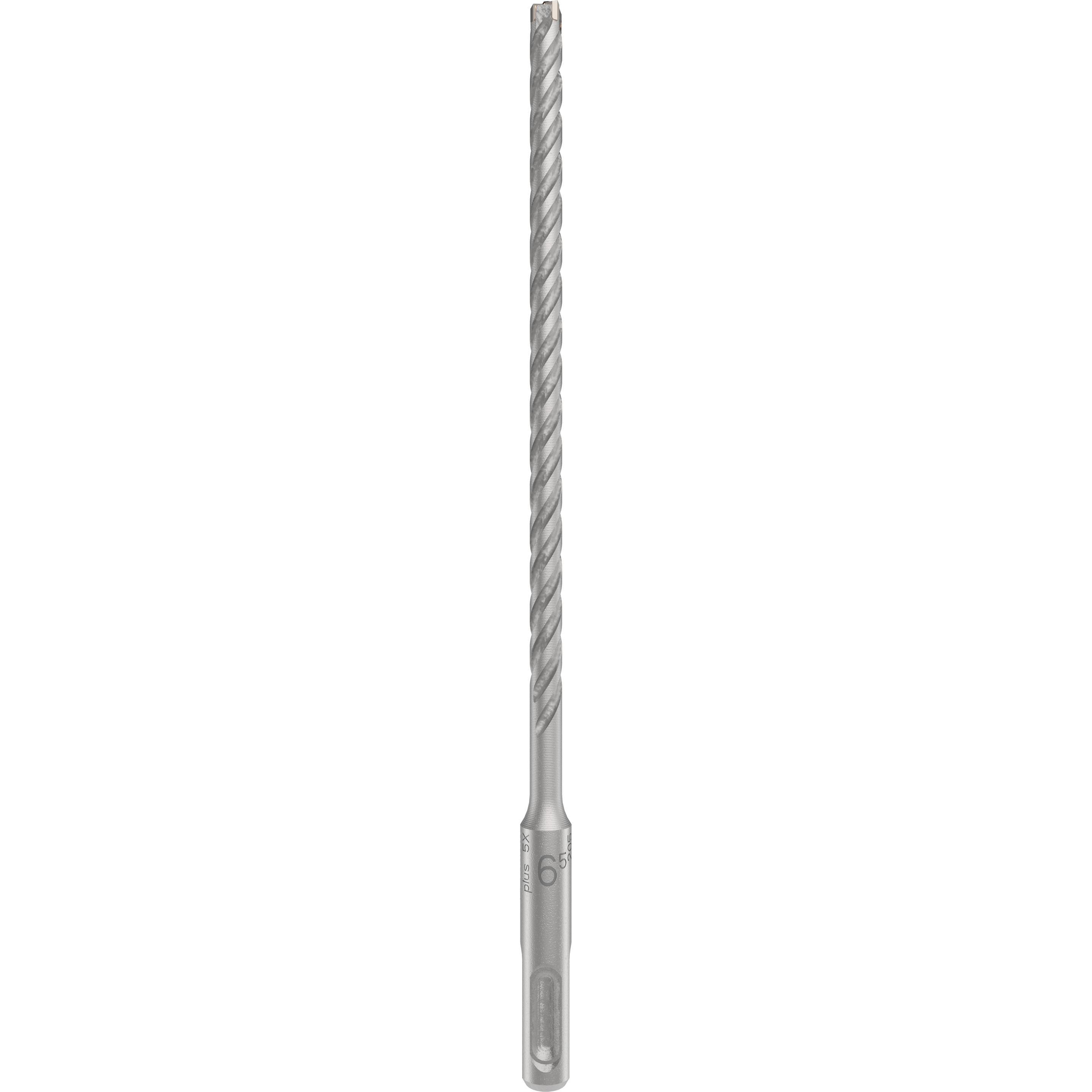 Bosch Professional Zubehör, Punta da trapano, BOSCH punta per martello in carburo SDS-Plus p5X Lunghezza 210 mm Punta ø 6,5 mm (0,5-6,5 mm)