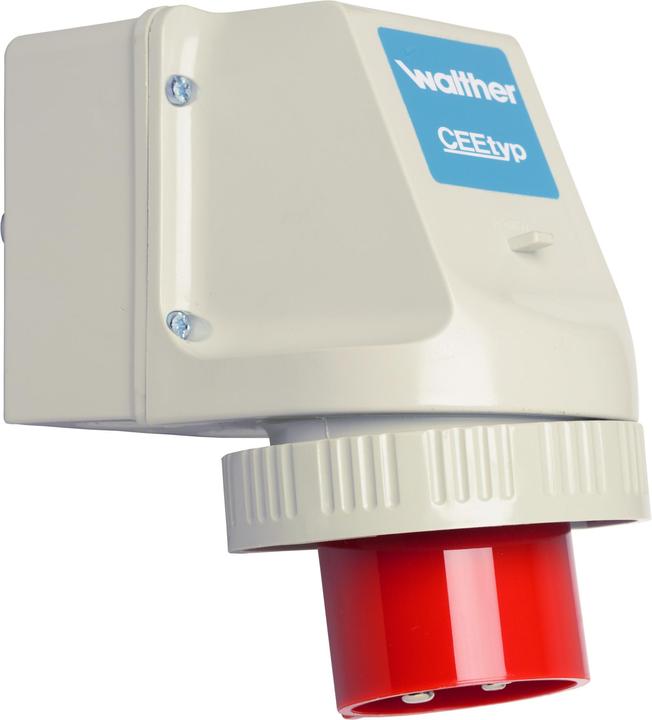 Produktbild Walther Werke WAL 638406 WandgerÃ¤testecker 32A 4P 400V 6h IP67