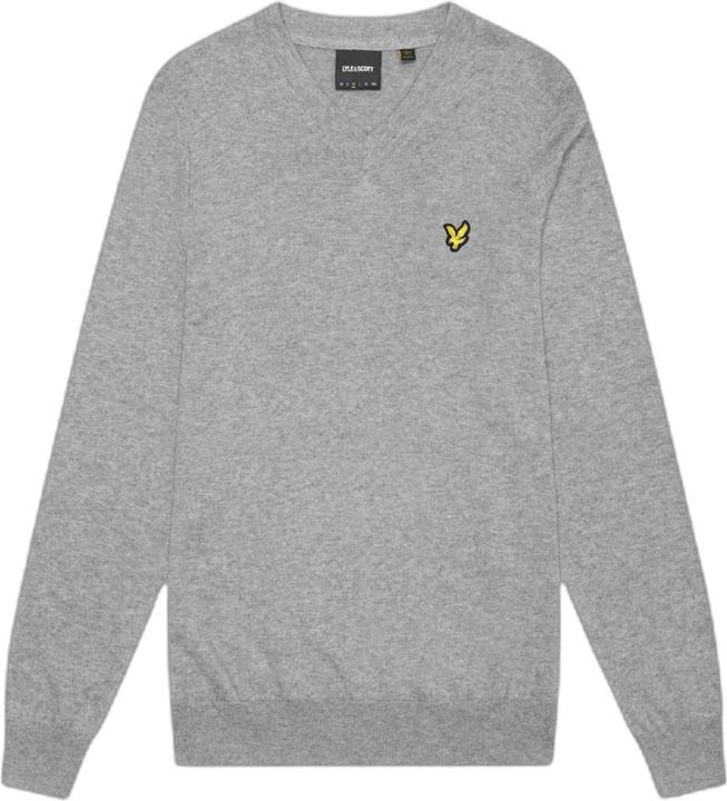 Produktbild Lyle and Scott Merino-Woll-V-Ausschnittpulli (L)