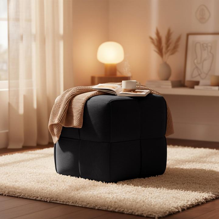 Image du produit CLP Sitzhocker Cordstoff Forinta