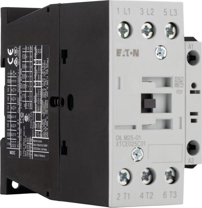 Produktbild Eaton DILM-Schütz,11kW,230VAC,3polig,3 Öffner
