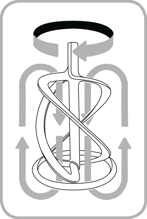 Actual product image Tecmix MORTAR MIXING PADDLE MRD 120 S FOR TMX PRO 1700 DOUBLE - 120X550 HEX13 MOUNT