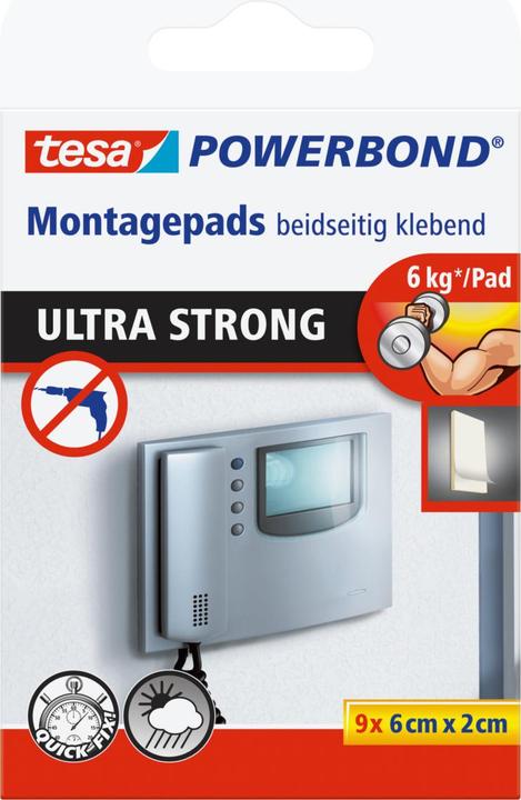 Actual product image tesa Mounting pads Powerbond