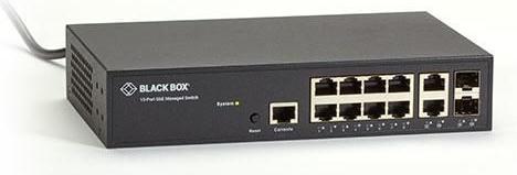 Produktbild Black Box Gigabit Managed Switch 10 Port (10 Ports)