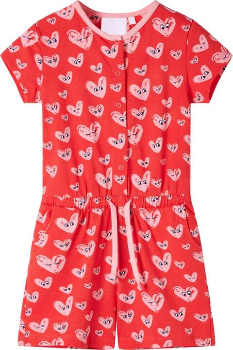 Immagine prodotto VidaXL Tutina per bambini rosso 128,Materiale: 95 % cotone. 5 (128)