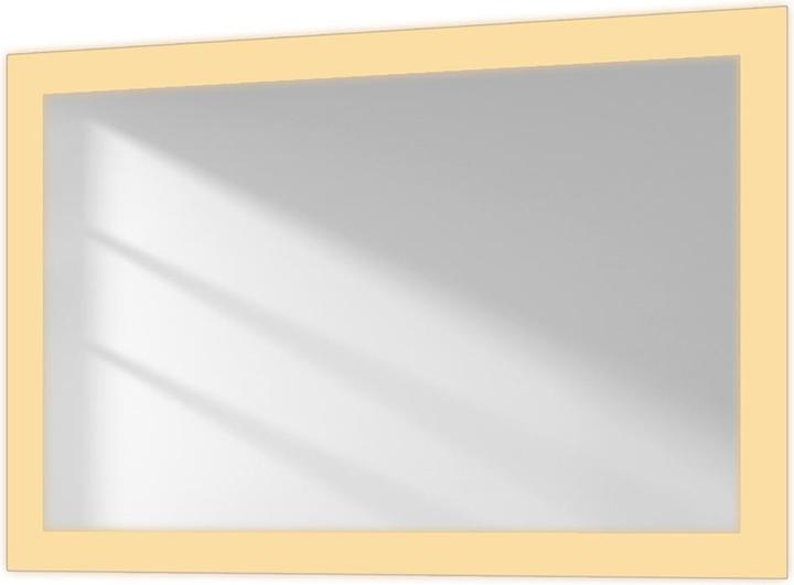 Emke Badspiegel mit Beleuchtung 60*40cm, Warmweiss3000K, Dimmbar, Wand Schalter