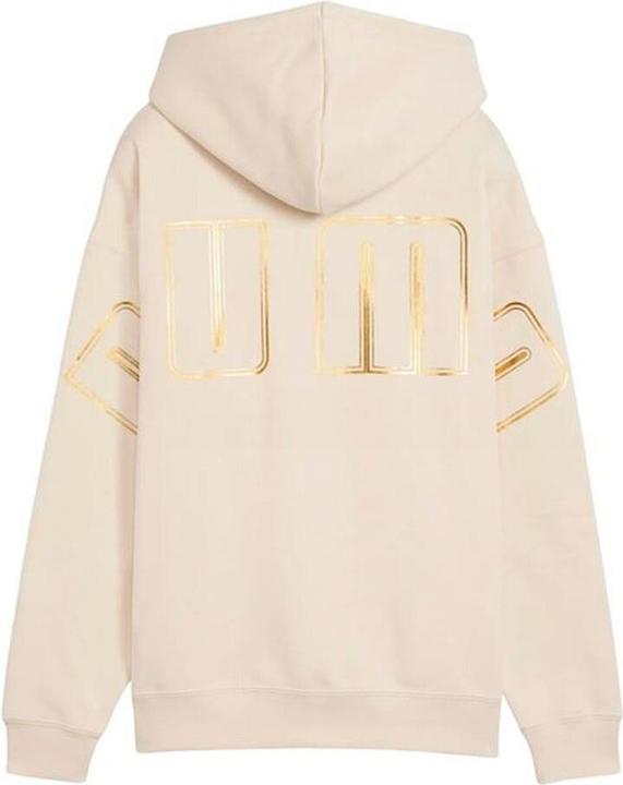 Produktbild Puma Damen Sweater mit Kapuze Maximal Metallic Beige (M)