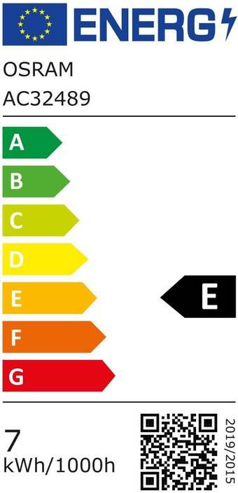 Energy Label Osram Vintage 1906 Led Classic Globe (E27, 7 W, 720 lm, 1 x, E)