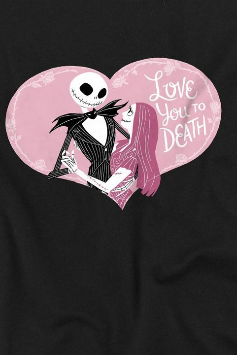 Produktbild The Nightmare Before Christmas Love You To Death TShirt Valentinstag (104)