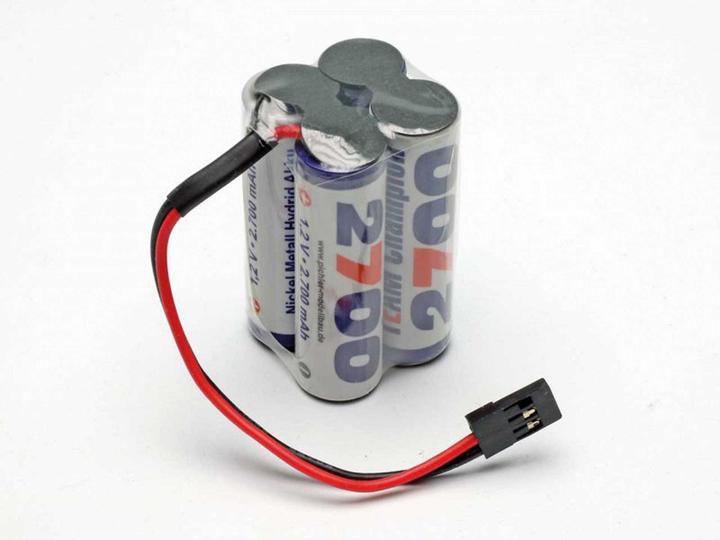 Actual product image Pichler receiver battery 2700mah 4.8v nimh cube (0.00 V, 2700 mAh)