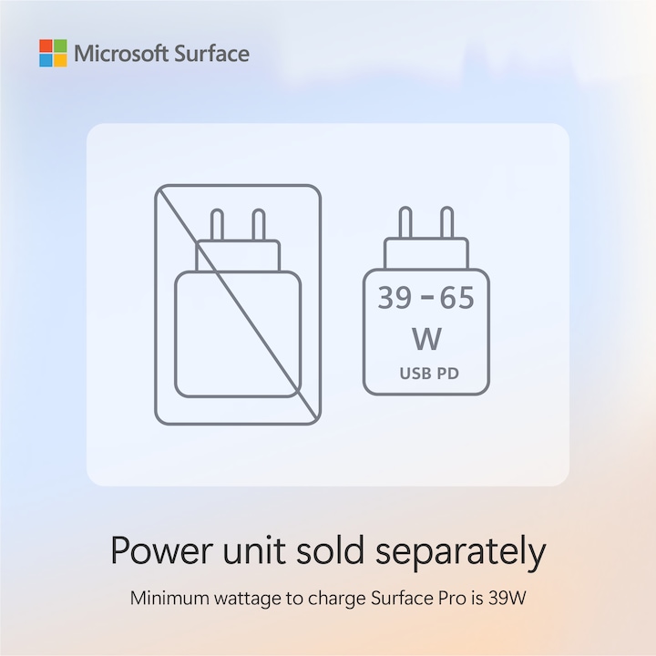 Produktbild Microsoft Surface Pro – Copilot+ PC (Netzteil separat erhältlich) – 11. Edition (13", Snapdragon X Plus X1P-64-100, 16 GB, 512 GB, Ohne Tastaturlayout)