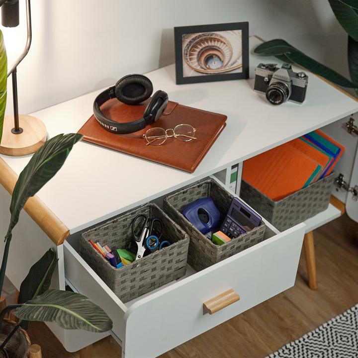 Produktbild Relaxdays 3tlg. Aufbewahrungskorb Set (35 cm, 3x)