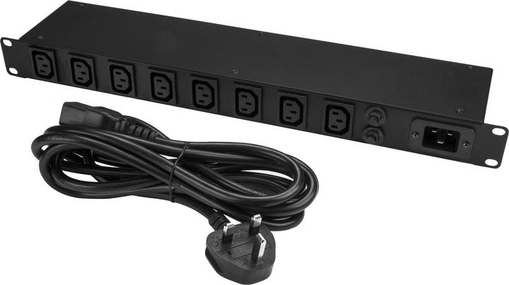 Actual product image StarTech 1U 8-Port C13 PDU