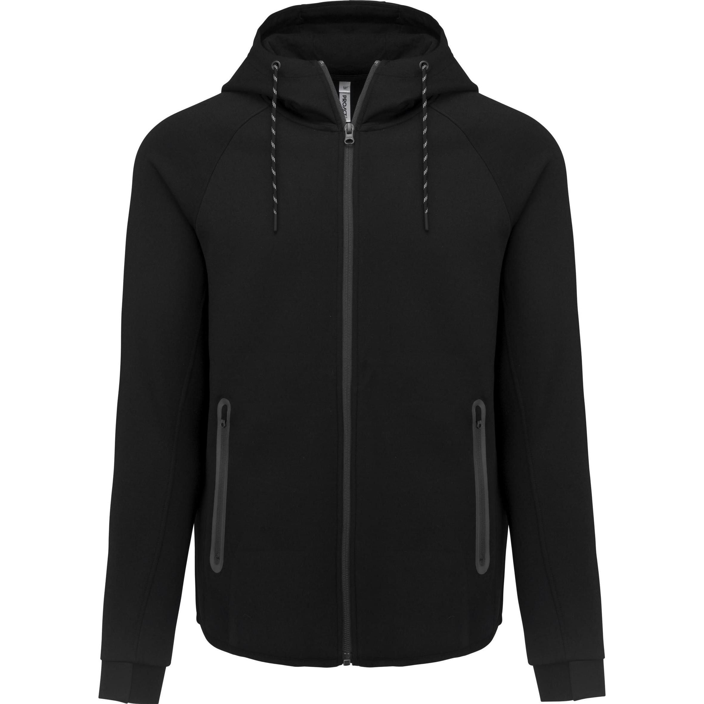 Proact, Herren, Jacke, Capuche Homme (S), Schwarz, S