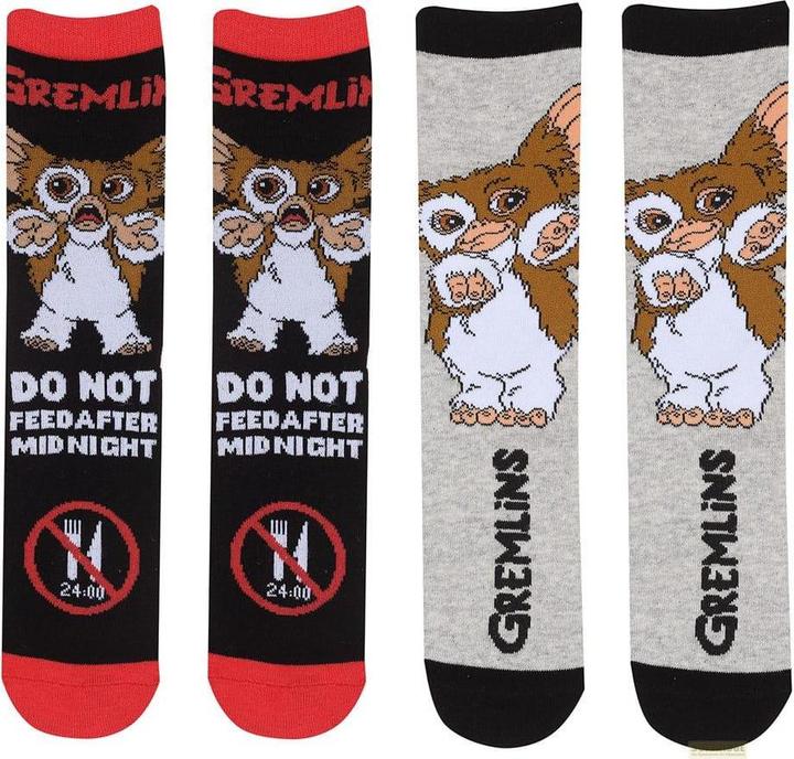 Produktbild Heroes Inc Gremlins Socken 2er-Pack Gizmo L-XL (2er Pack, L/XL)