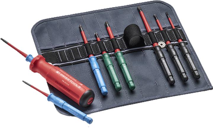 Image du produit PB Swiss Tools Classic VDE Slim Set de tournevis (Escale, Cruciforme PZ)