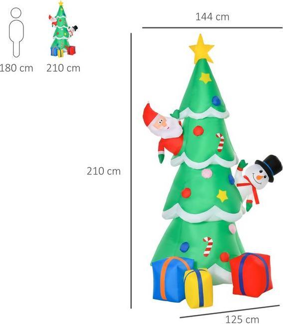 Produktbild Jamb Weihnachtsbaum 210cm LED