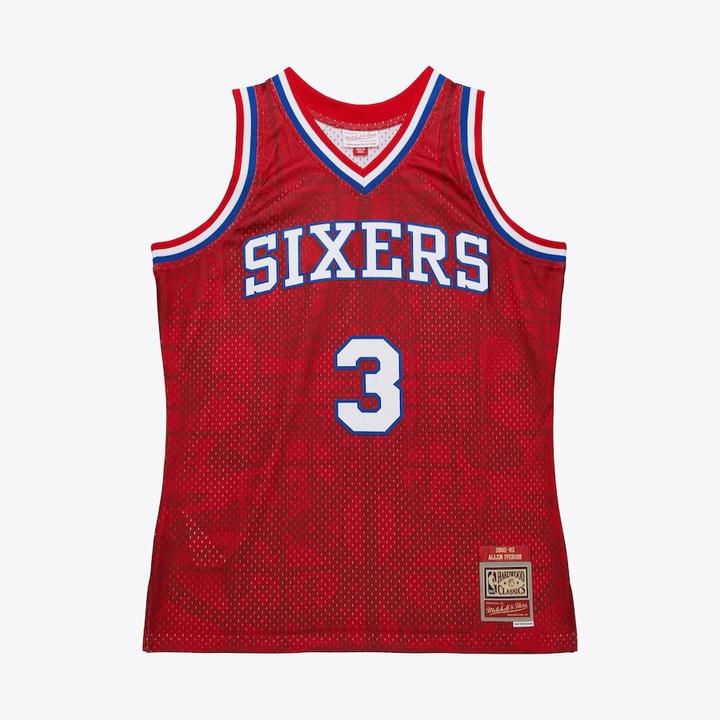 Produktbild Mitchell & Ness Philadelphia 76ers Trikot Asian Heritage Yot Snake (L)