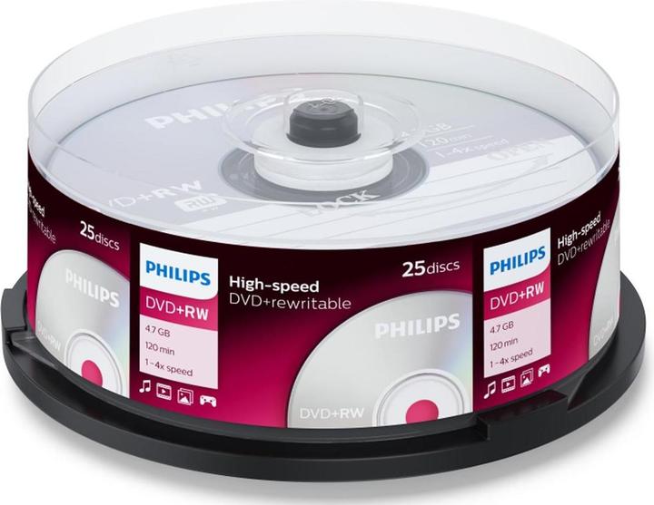 Image du produit Philips DVD+RW 4.7 GB (25x)