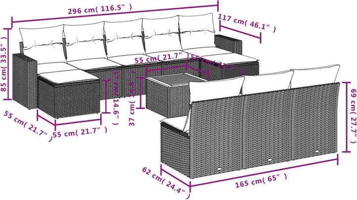 Produktbild vidaXL Rene